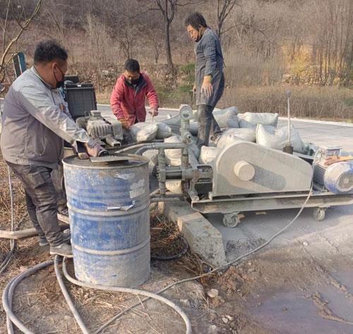 无棣路面下沉注浆