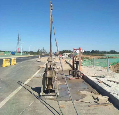 无棣公路高聚物注浆加固